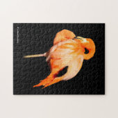 Flamingo in der Sommersonne Puzzle (Horizontal)