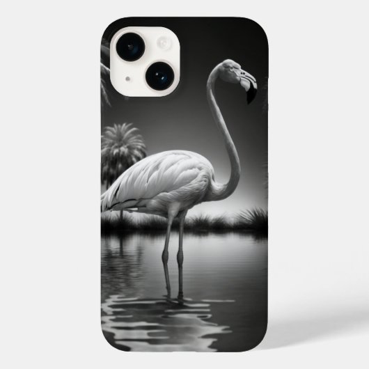 Flamingo in einem Pool Case-Mate iPhone Hülle (Rückseite)
