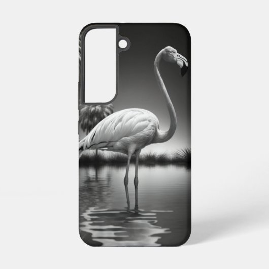 Flamingo in einem Pool Samsung Galaxy Hülle (Rückseite)