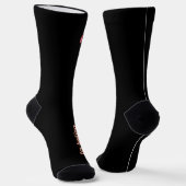 Flamingo in Neon Socken (Gewinkelt)