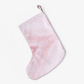 Flamingo in Weihnachtsmannmütze Custom Weihnachts- Kleiner Weihnachtsstrumpf (Rückseite (Hängend))