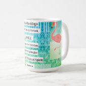 Flamingo Inspiration Quote Tasse (VorderseiteRechts)