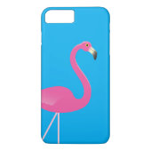 Flamingo iPhone 7 Plus Case Blue (Rückseite)