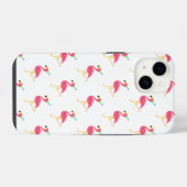 Flamingo iPhone Hülle (Rückseite (Horizontal))