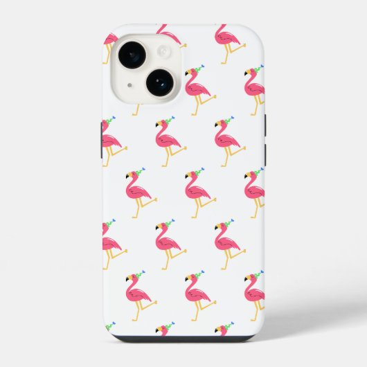 Flamingo iPhone Hülle (Rückseite)