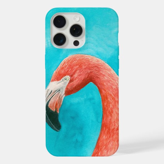 Flamingo iPhone Hülle (Rückseite)