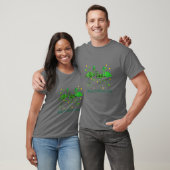 Flamingo Irish Kleeblatt Happy St Patrick's Day T-Shirt (Unisex)
