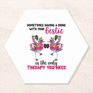 Flamingo ist mein Freund Untersetzer