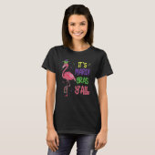 Flamingo Its Mardi Gras Yall Mardi Gras Party Wome T-Shirt (Vorne ganz)