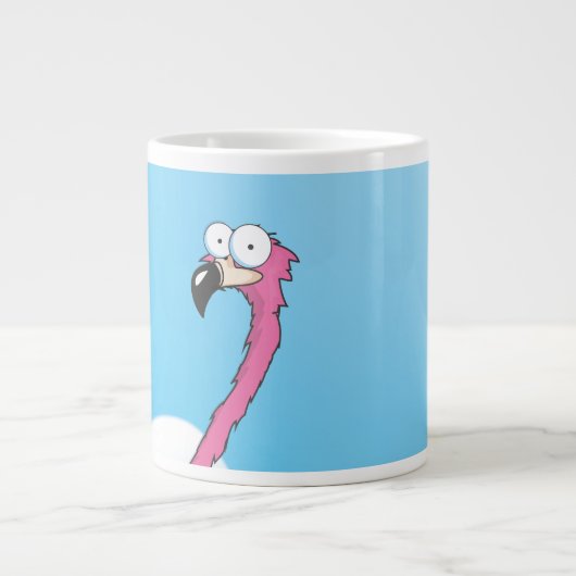 Flamingo Jumbo-Tasse (Vorderseite)