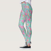 Flamingo Jungle Party Leggings (Links)