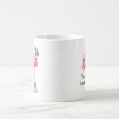 Flamingo-Kaffee-Tasse "Geboren, sich auszustechen" Kaffeetasse (Mittel)