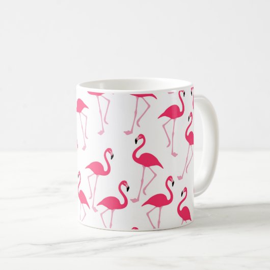 Flamingo Kaffeetasse (VorderseiteRechts)