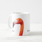 "Flamingo"  Kaffeetasse (Vorderseite Links)