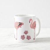 Flamingo Kaffeetasse (VorderseiteRechts)