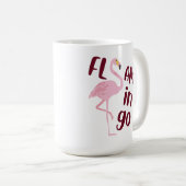 Flamingo Kaffeetasse (VorderseiteRechts)