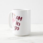 Flamingo Kaffeetasse (Vorderseite Links)