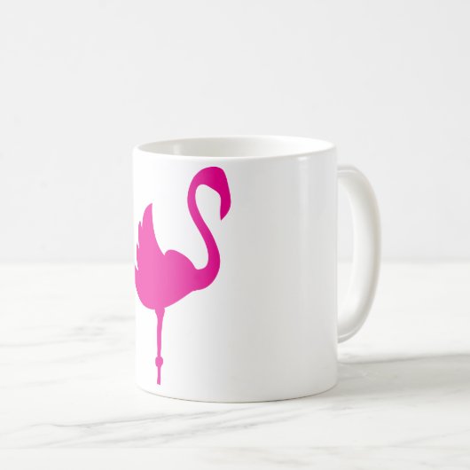 Flamingo Kaffeetasse (VorderseiteRechts)