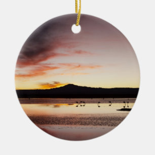 Flamingo Keramik Ornament