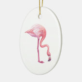 Flamingo Keramik Ornament (Links)