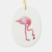 Flamingo Keramik Ornament (Hinten)