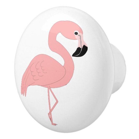 Flamingo Keramikknauf (Rechts)