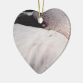 Flamingo Keramikornament (Links)