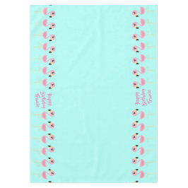 Flamingo Kindergeburtstag Tropical Tischdecke