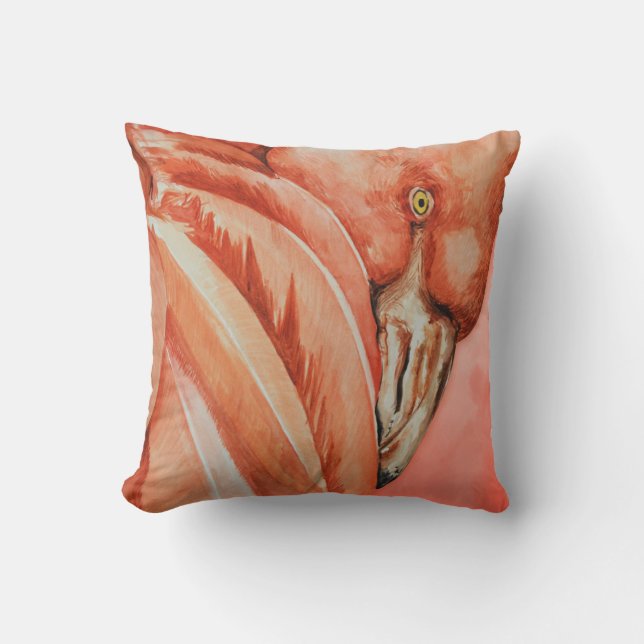 Flamingo Kissen (Vorderseite)