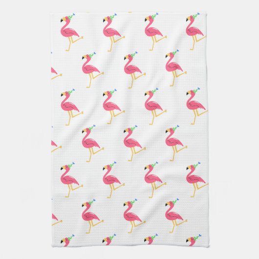 Flamingo Kitchen Handtuch (Vertikal)