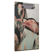 Flamingo Klemmbrett (Rechts)