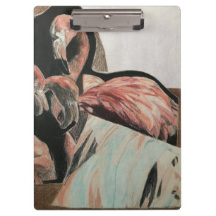 Flamingo Klemmbrett