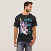 Flamingo Königin T-Shirt (Vorne ganz)