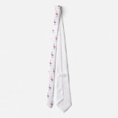 Flamingo Krawatte (Rückseite)