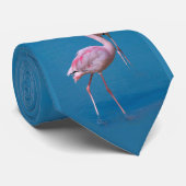 Flamingo-Krawatte Krawatte (Gerollt)