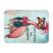 FLAMINGO Küchenmagnet Magnet (Horizontal)