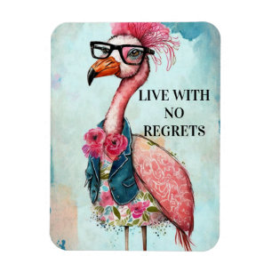 FLAMINGO Küchenmagnet Magnet