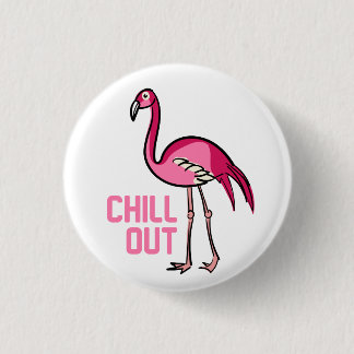 Flamingo kühlen heraus button