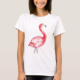 Flamingo-Kunst T-Shirt