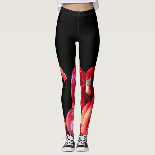 Flamingo Leggings (Vorderseite)