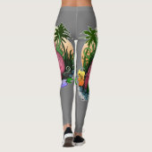Flamingo Leggings (Rückseite)