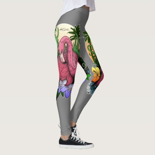 Flamingo Leggings (Rechts)