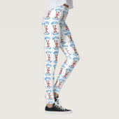 Flamingo-Leggings - großes Logo Leggings (Rechts)