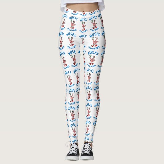 Flamingo-Leggings - großes Logo Leggings (Vorderseite)