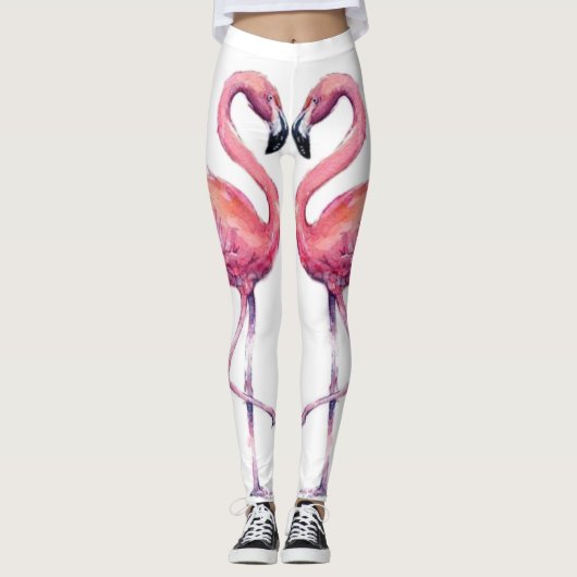 Flamingo-Leggings Leggings (Vorderseite)