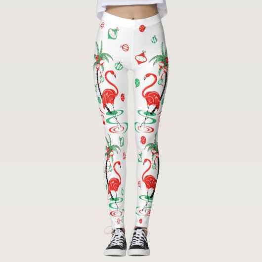 Flamingo-Leggings Leggings (Vorderseite)