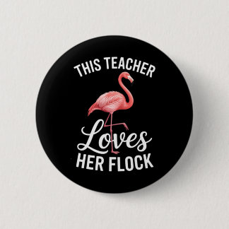 Flamingo Lehrer Cl Button