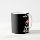 Flamingo-Lehrer Cl Kaffeetasse (VorderseiteRechts)