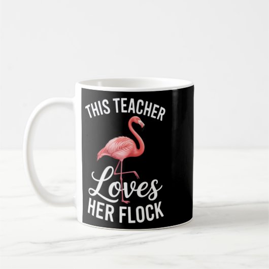 Flamingo-Lehrer Cl Kaffeetasse (Links)