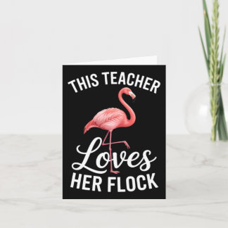 Flamingo Lehrer Cl Karte